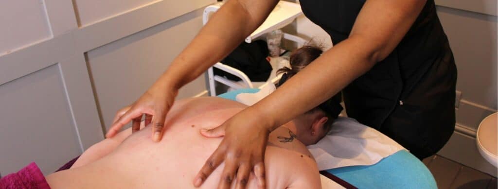 Student Working In Our Commercial Lsbm Salon